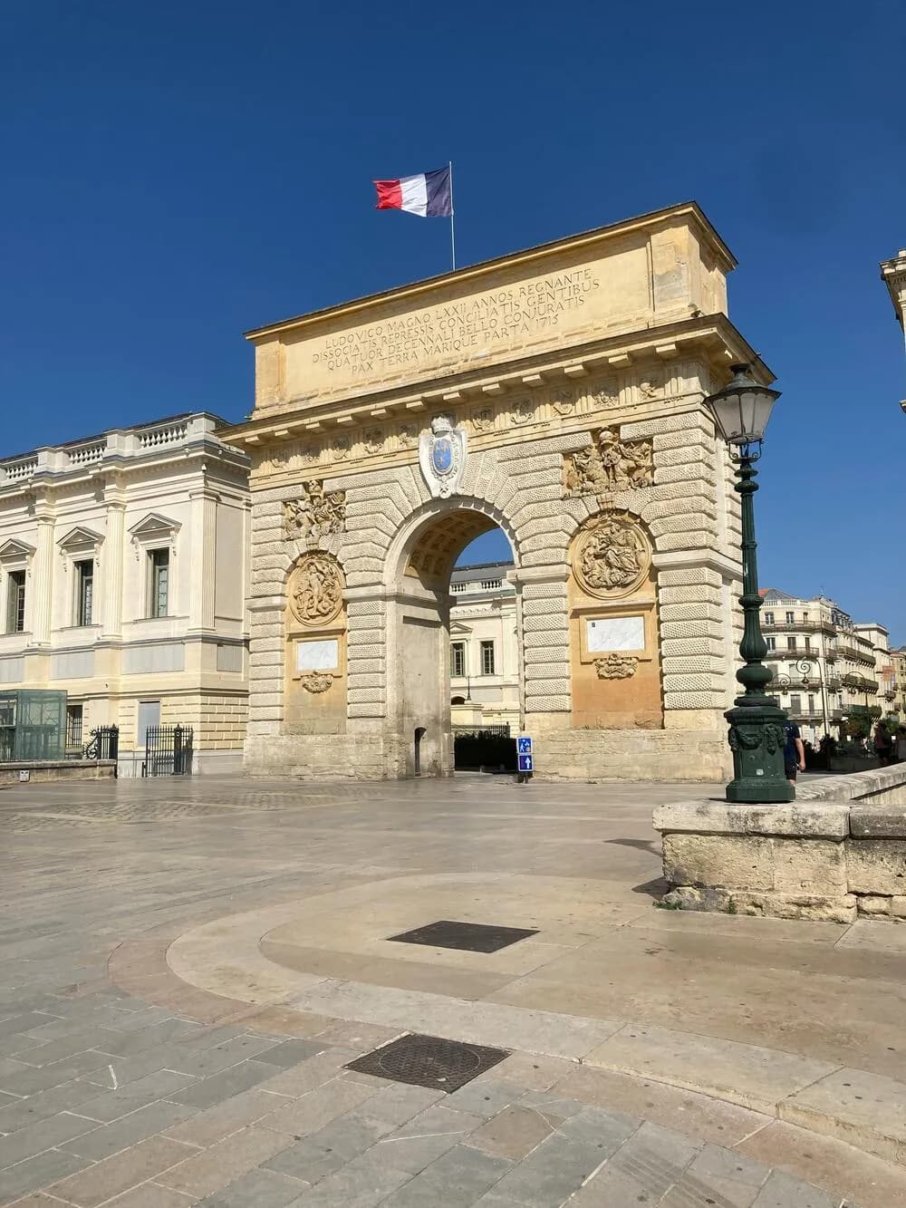 Architecture du centre-ville de Montpellier