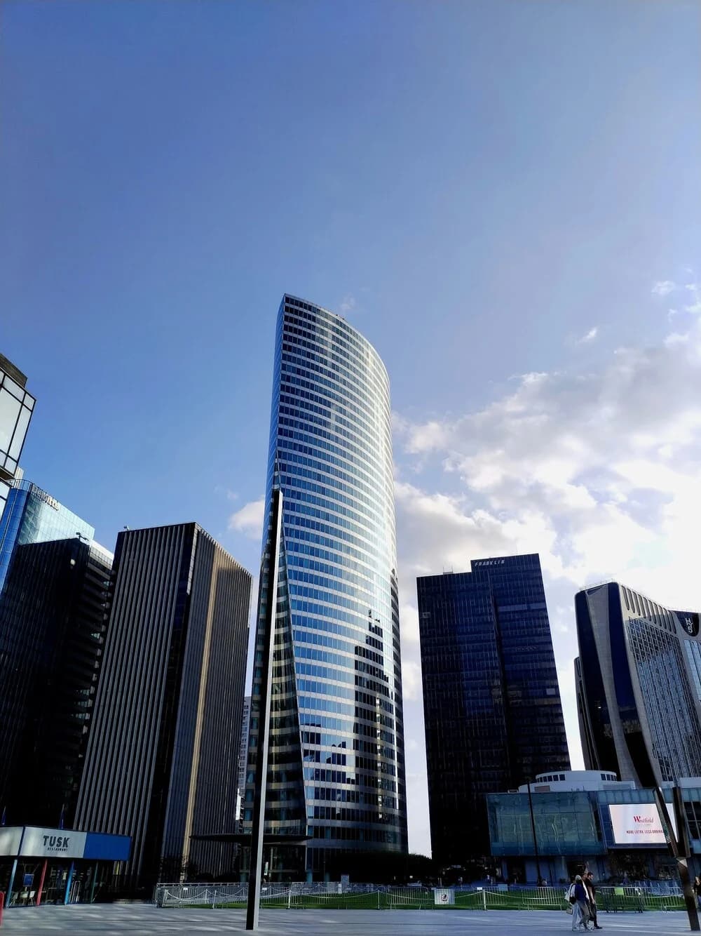 Quartier d'affaires de La Défense à Paris